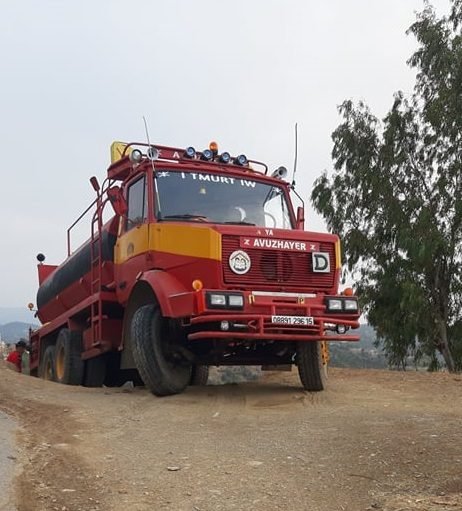 The water truck